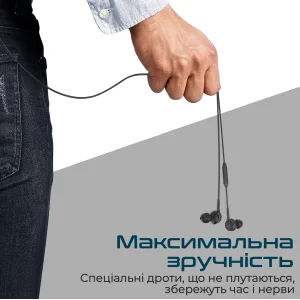 Гарнітура Promate Duet Black UA