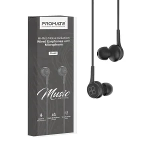 Гарнітура Promate Duet Black UA