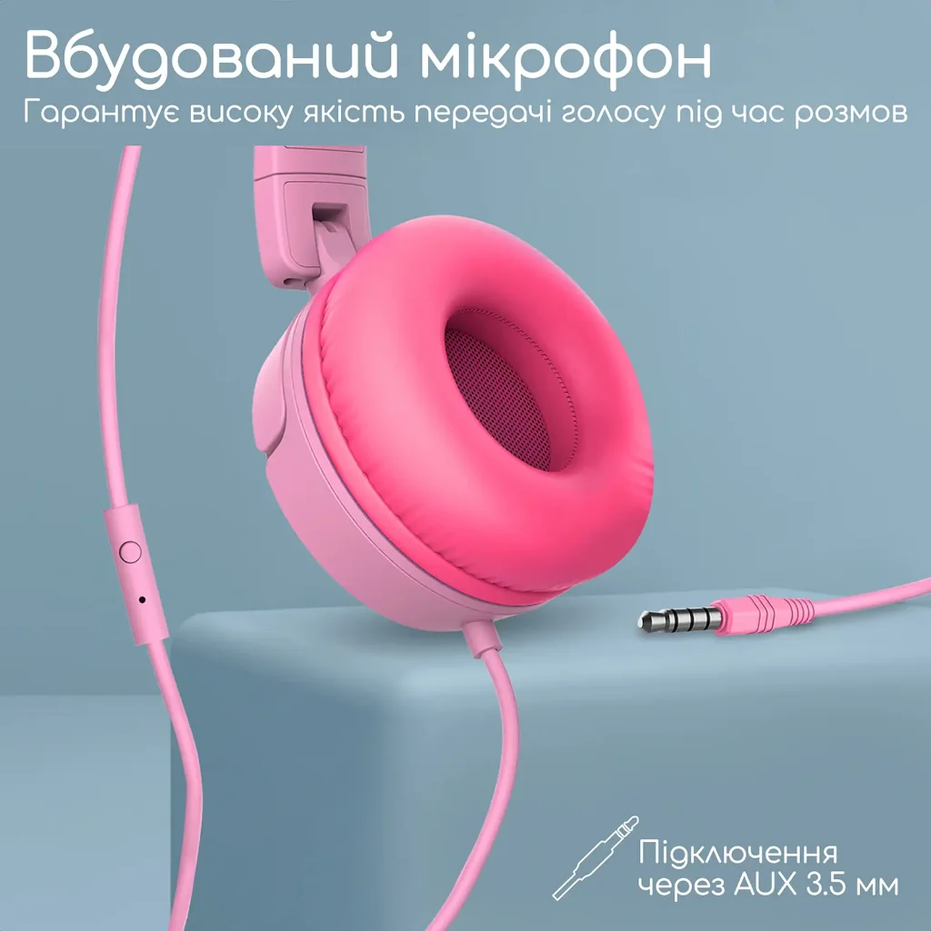 Гарнітура Promate Jewel Bubblegum UA