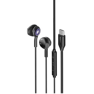 Гарнітура Promate LumiBuds-C Black UA