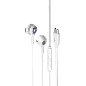 Гарнитура Promate LumiBuds-C Silver UA