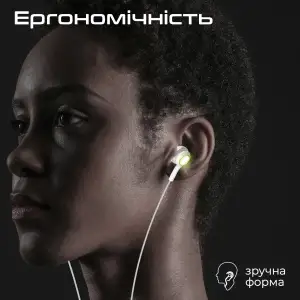 Гарнітура Promate LumiBuds-C Silver UA