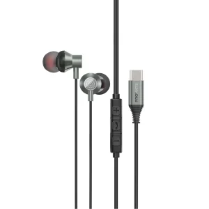Гарнітура Promate Silken-C Grey UA