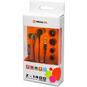 Гарнітура REAL-EL Z-1400 Mobile Black, EL124100035 UA