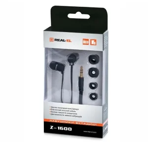 Гарнітура REAL-EL Z-1600 Mobile Black, EL124100036 UA
