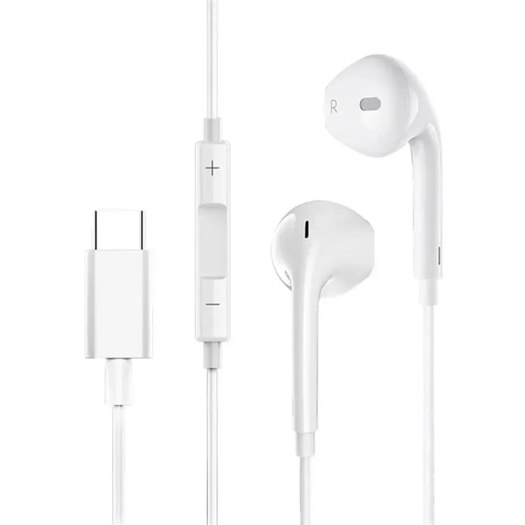 Гарнітура SkyDolphin SR22 Original design Type-C White (SDHF-000465) UA