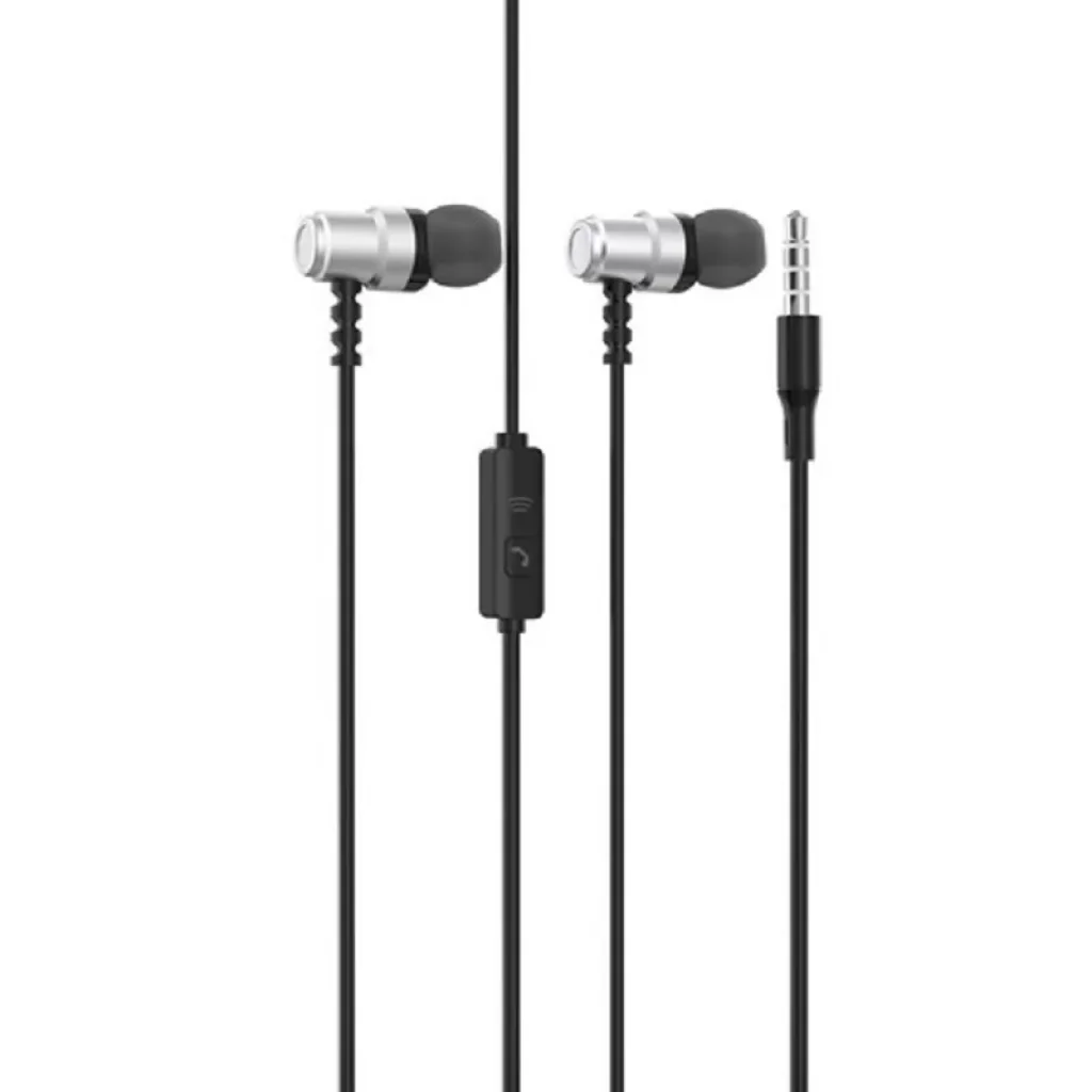Гарнітура SkyDolphin SR28 Metal with mic Silver (SDHF-000473) UA