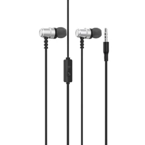 Гарнітура SkyDolphin SR28 Metal with mic Silver (SDHF-000473) UA