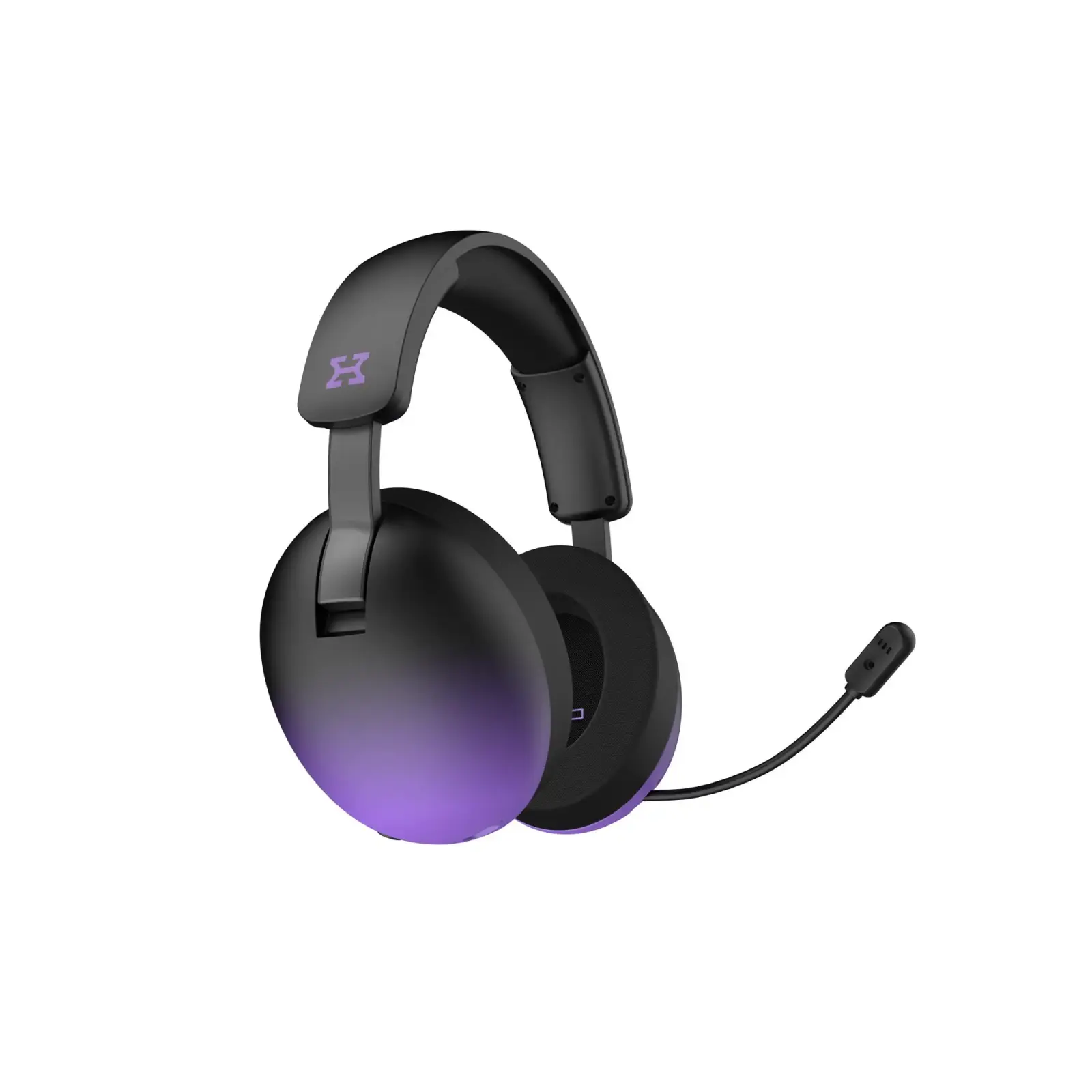 Bluetooth-гарнитура Hator Hellyberry HH30 Pro Wireless Black/Violet (HH30_PRO_wireless_BV) UA