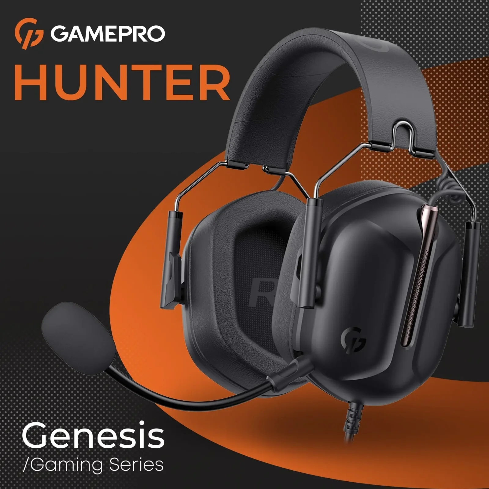 Гарнітура GamePro Genesis Hunter Black (HS1350B) UA