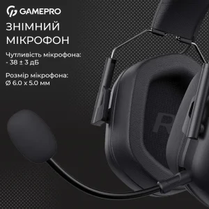 Гарнітура GamePro Genesis Hunter Black (HS1350B) UA
