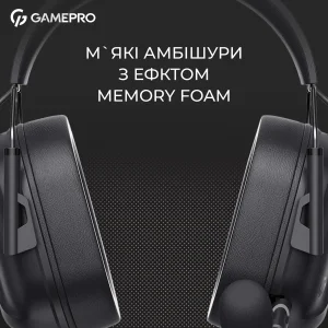 Гарнітура GamePro Genesis Hunter Black (HS1350B) UA