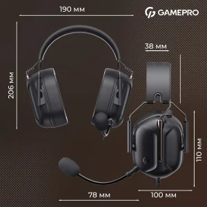 Гарнітура GamePro Genesis Hunter Black (HS1350B) UA