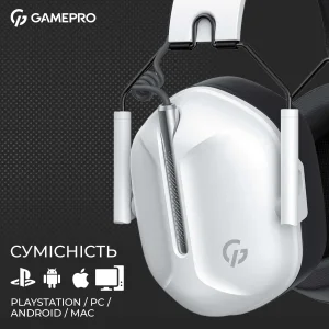 Гарнітура GamePro Genesis Hunter White (HS1350W) UA