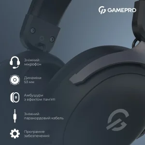 Гарнітура GamePro Asgard Freya Black (HS145B) UA