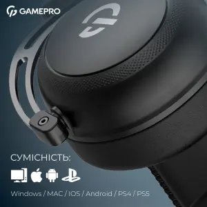 Гарнитура GamePro Asgard Skald Origin Black (HS850B) UA