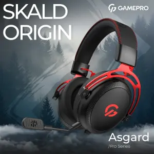 Гарнитура GamePro Asgard Skald Origin Black/Red (HS850BR) UA