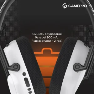 Гарнітура GamePro Genesis Mercury Pro 3-Mode White (HSW120W) UA