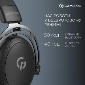 Гарнитура GamePro Asgard Skald Black (HSW160B) UA