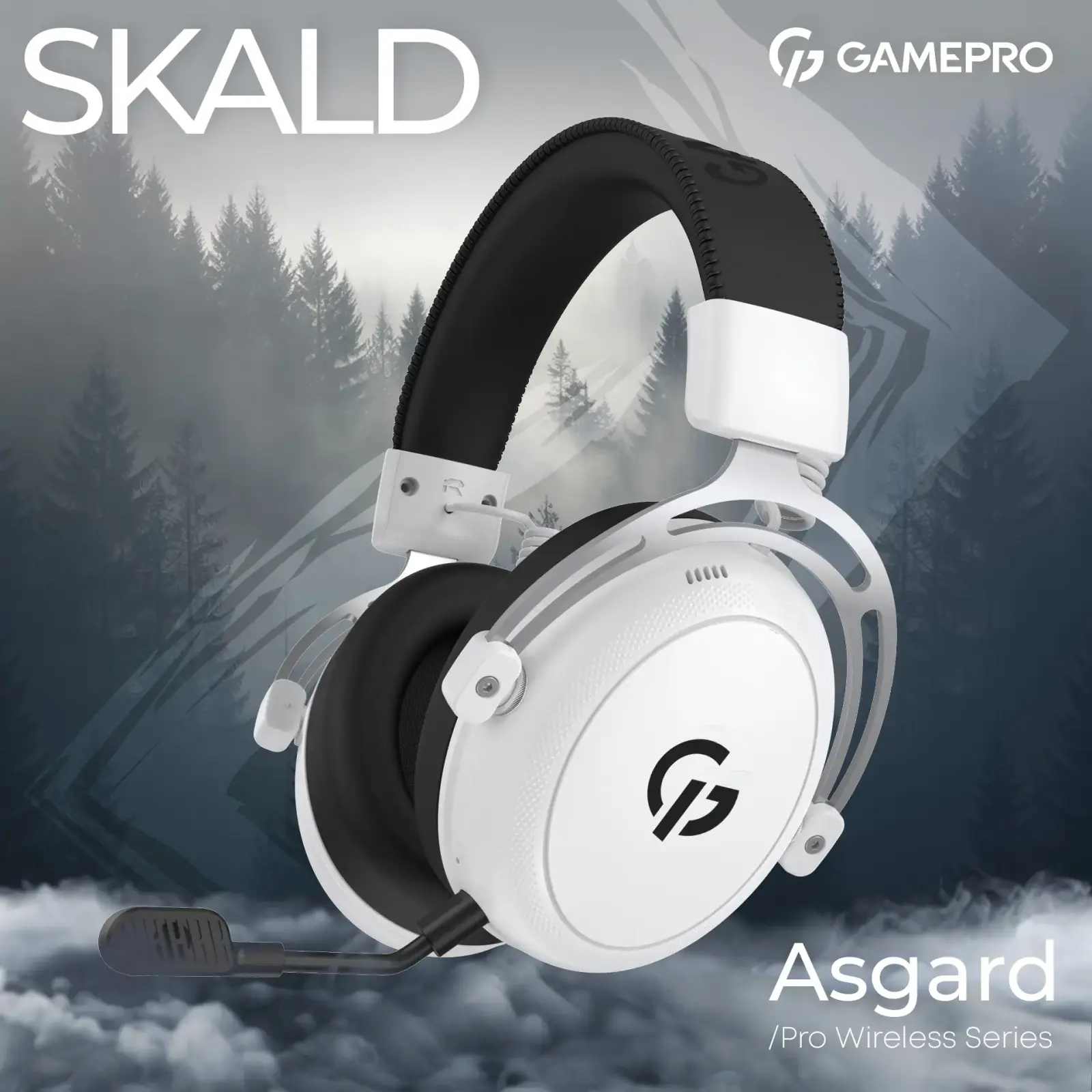 Гарнитура GamePro Asgard Skald White (HSW160W) UA