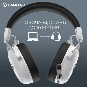 Гарнитура GamePro Asgard Skald White (HSW160W) UA