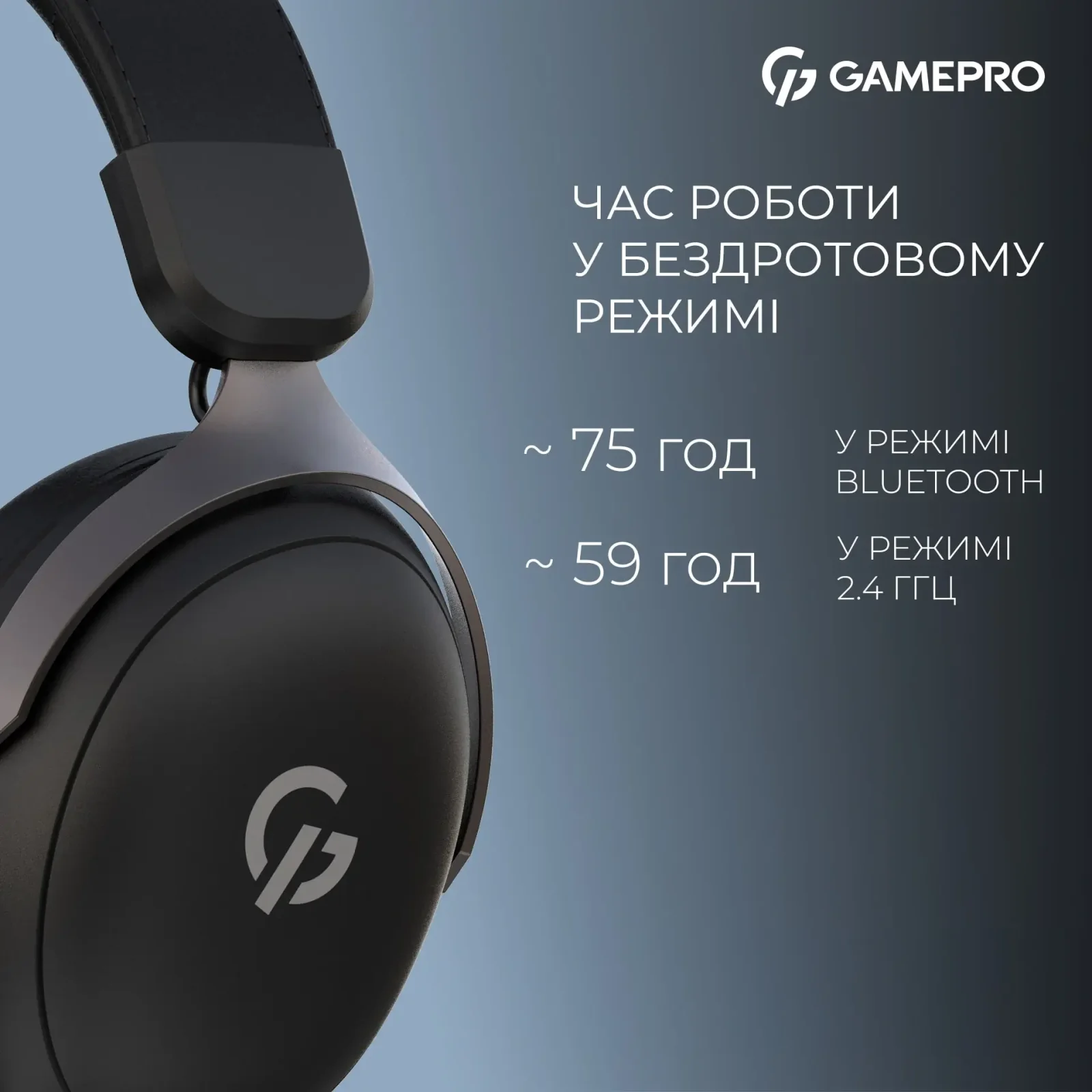 Гарнитура GamePro Asgard Freya Pro Black (HSW201B) UA