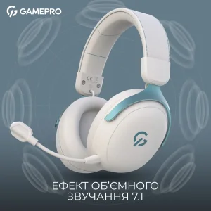 Гарнітура GamePro Asgard Freya Pro White-Blue (HSW201WB) UA