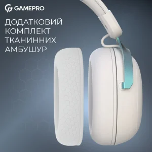 Гарнітура GamePro Asgard Freya Pro White-Blue (HSW201WB) UA