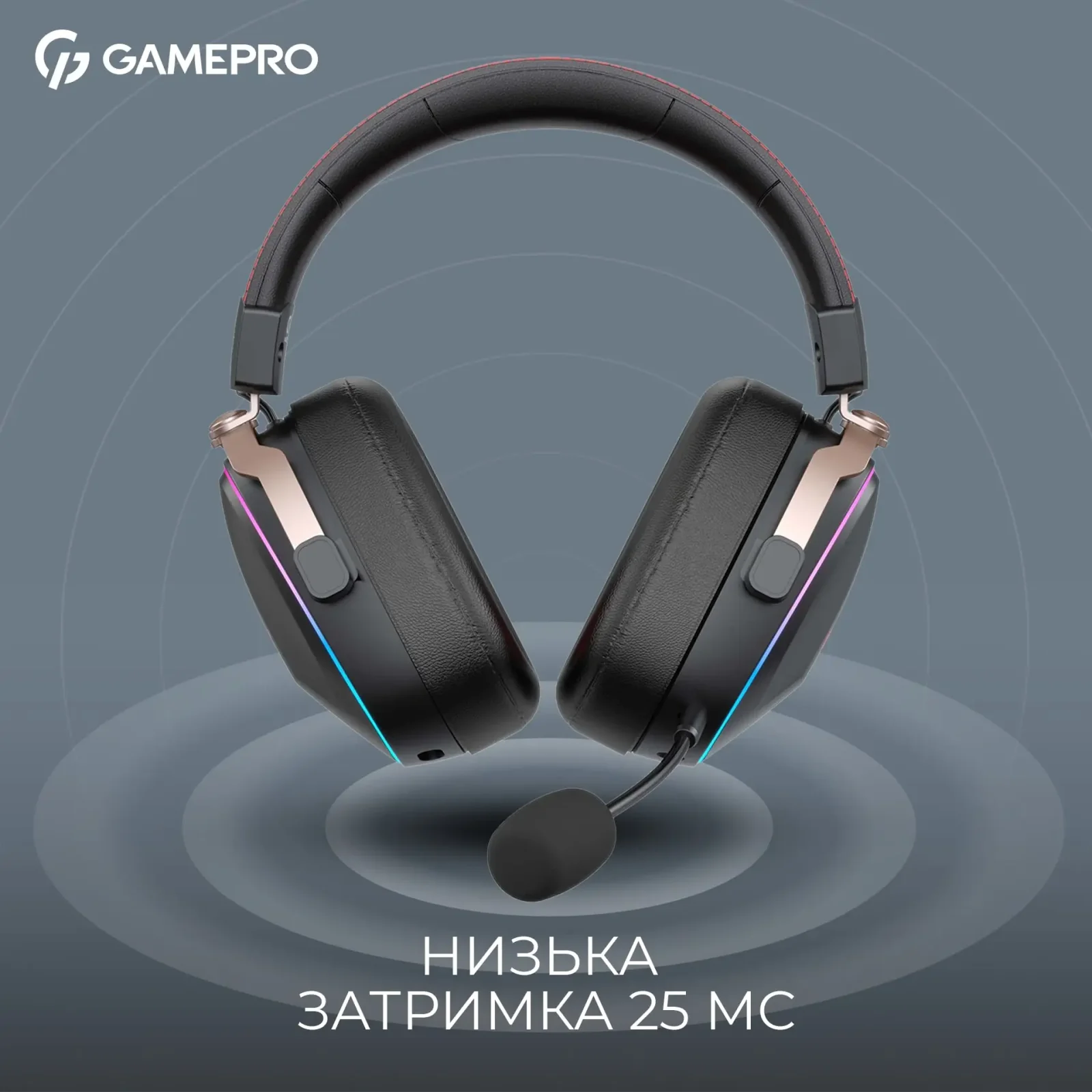 Гарнітура GamePro Asgard Valkyria Black (HSW249B) UA
