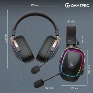 Гарнітура GamePro Asgard Valkyria Black (HSW249B) UA