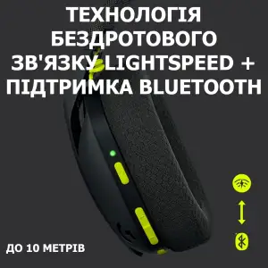 Bluetooth-гарнітура Logitech G435 Wireless Black (981-001050) UA