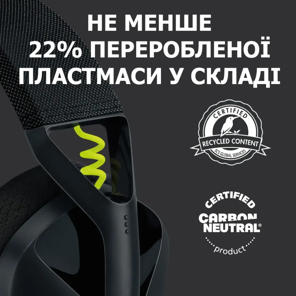 Bluetooth-гарнитура Logitech G435 Wireless Black (981-001050) UA