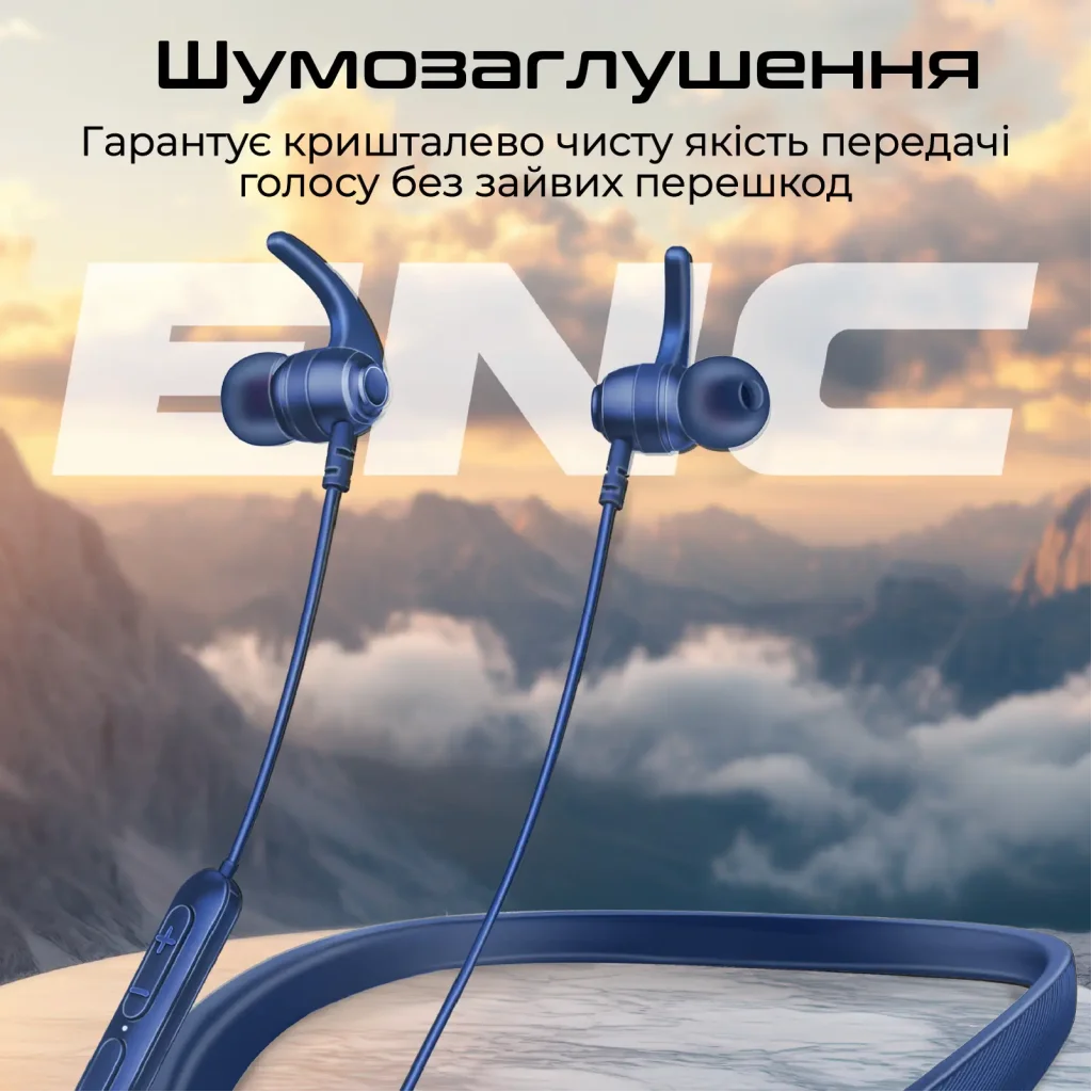 Bluetooth-гарнитура Promate Leap-200H Blue UA