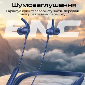 Bluetooth-гарнитура Promate Leap-200H Blue UA