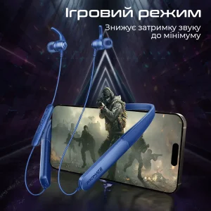 Bluetooth-гарнитура Promate Leap-200H Blue UA