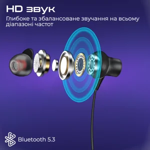 Bluetooth-гарнитура Promate Leap Black UA