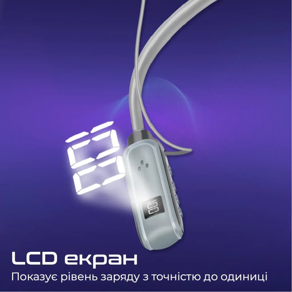 Bluetooth-гарнітура Promate Leap Silver UA