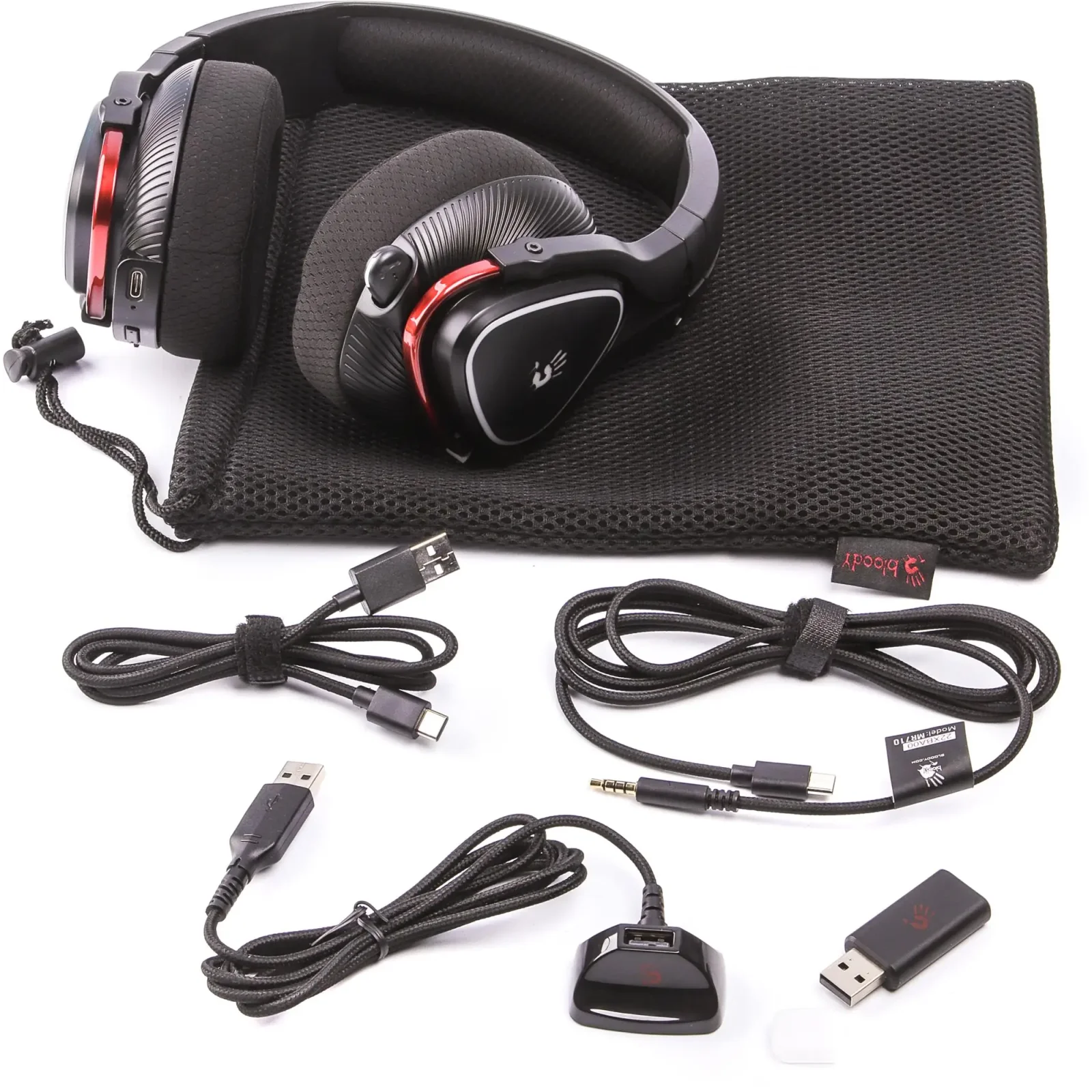 Bluetooth-гарнітура Bloody MR710 Black UA