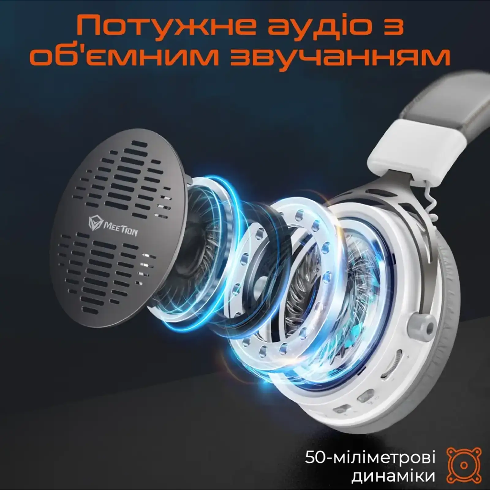 Bluetooth-гарнитура Meetion MT-BTH013-B UA