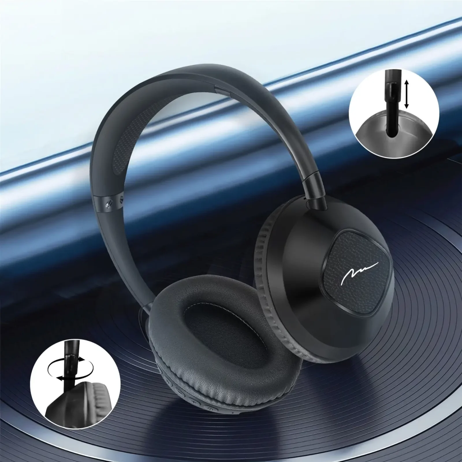 Bluetooth-гарнітура Media-Tech Sonique DS-2 Black (MT3610) UA