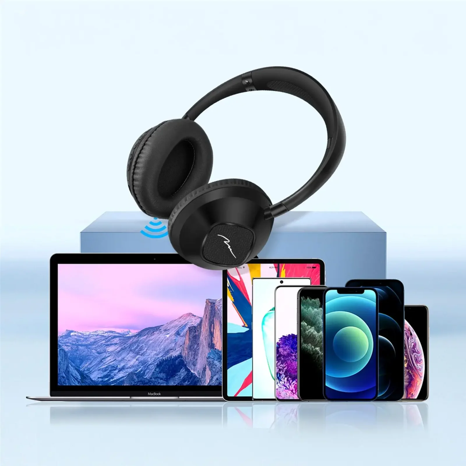 Bluetooth-гарнітура Media-Tech Sonique DS-2 Black (MT3610) UA