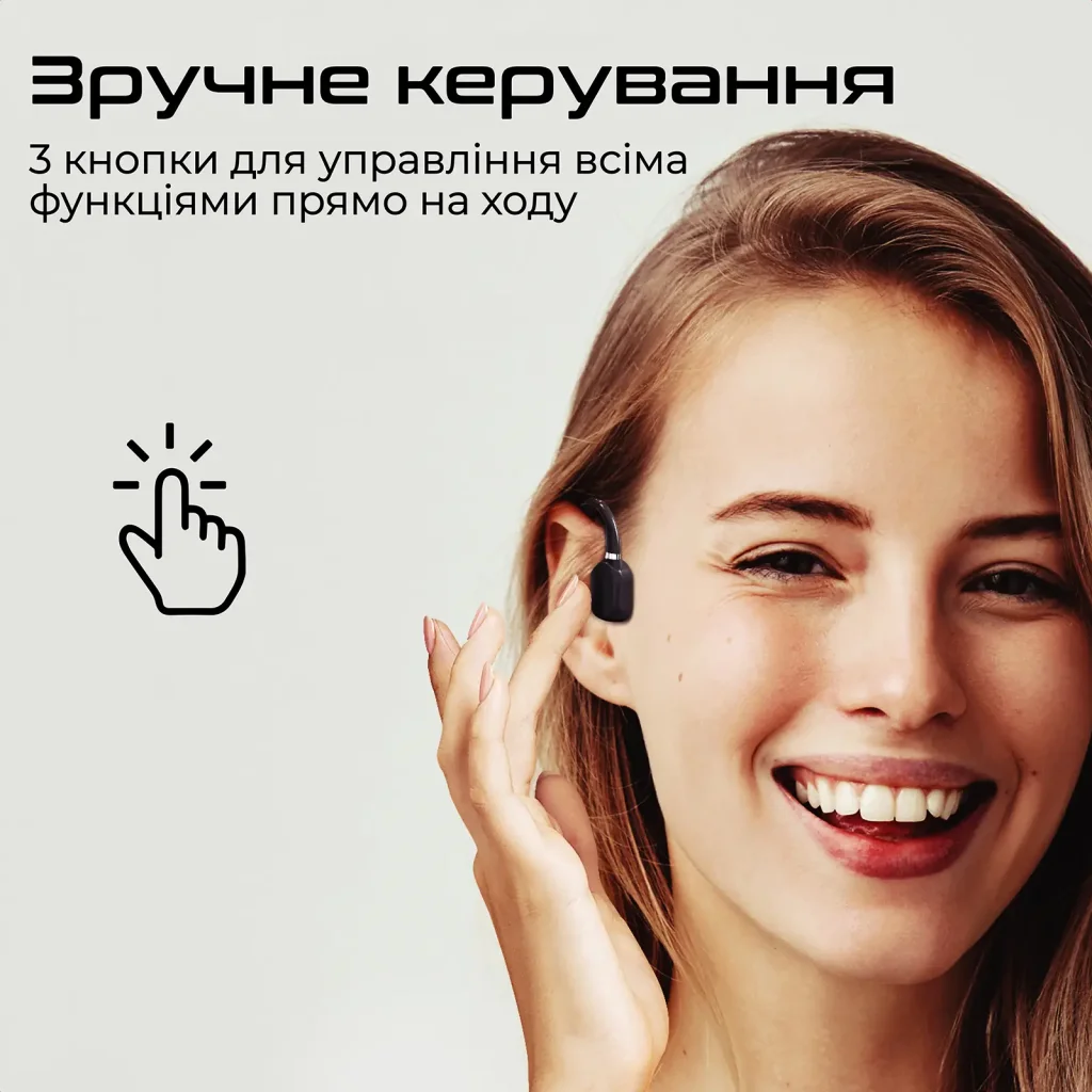 Bluetooth-гарнитура Promate Ripple Black UA