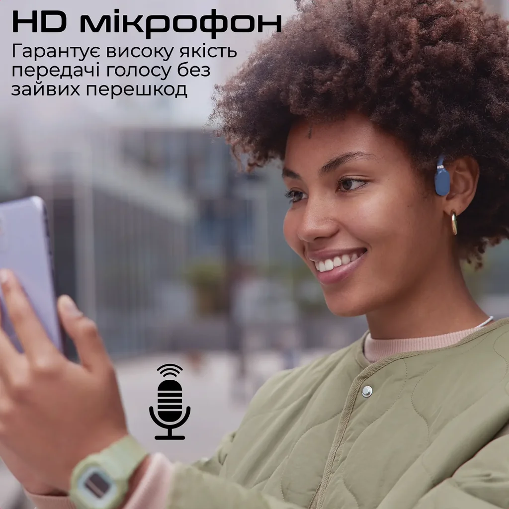 Bluetooth-гарнитура Promate Ripple Blue UA