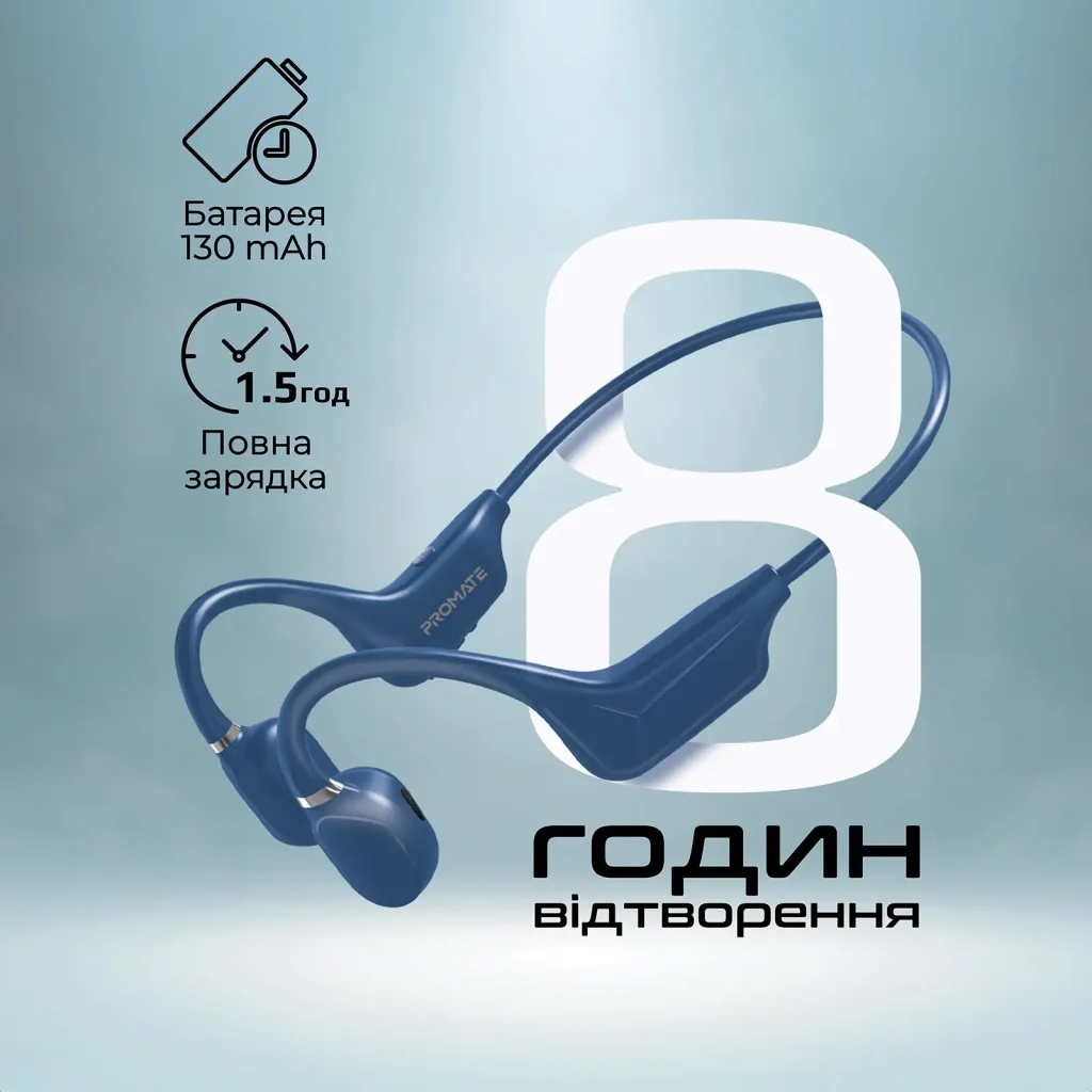 Bluetooth-гарнитура Promate Ripple Blue UA