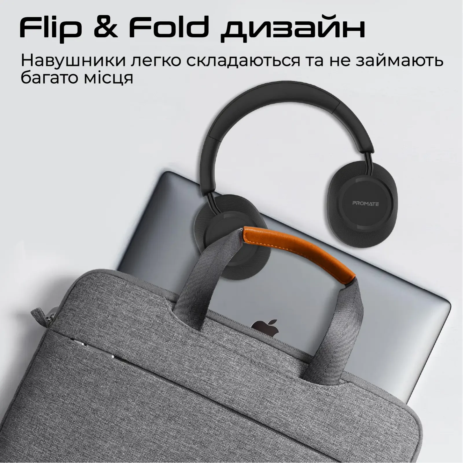 Bluetooth-гарнітура Promate Takt Black UA