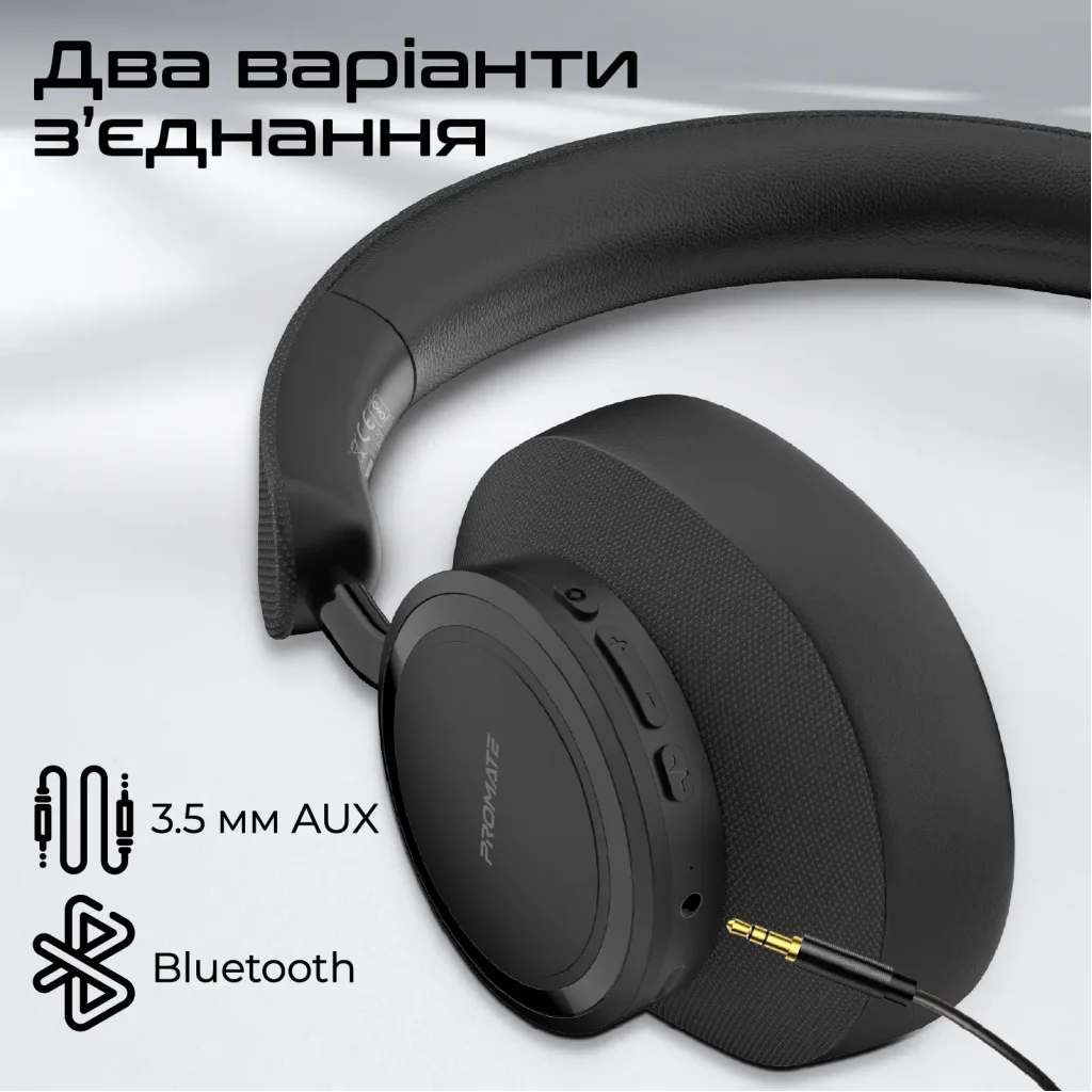 Bluetooth-гарнитура Promate Takt Black UA