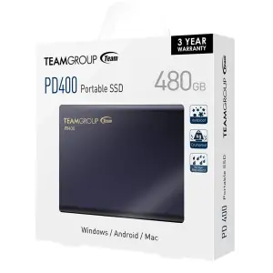 SSD внешний USB 480GB Team PD400 (T8FED4480G0C108) UA