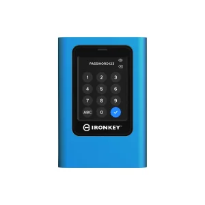 Накопичувач зовнішній SSD Portable USB 960GB Kingston IronKey Vault Privacy 80 (IKVP80ES/960G) UA