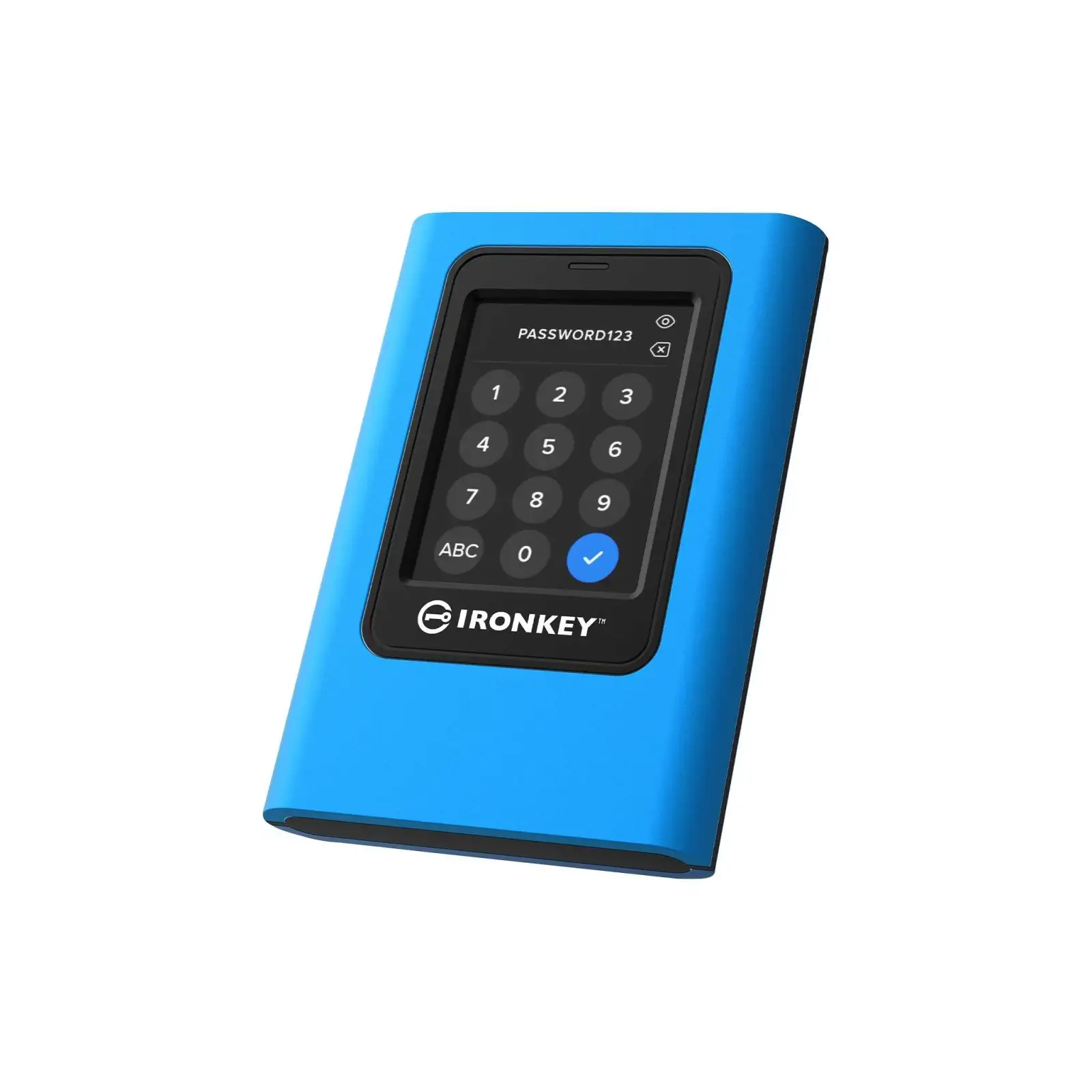 SSD зовнішній Portable USB 1.92TB Kingston IronKey Vault Privacy 80 (IKVP80ES/1920G) UA