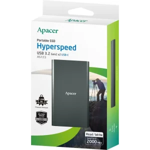 Накопичувач внешний SSD USB 2.0TB Apacer S723B (AP2TBAS723B-1) UA